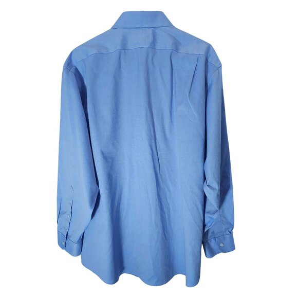 Jos. A. Bank Men's Classic-Fit Light Blue Dress Shirt, 17-34 Size - Picture 9 of 11